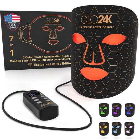 GLO24K LED Photon Rejuvenation Face Mask