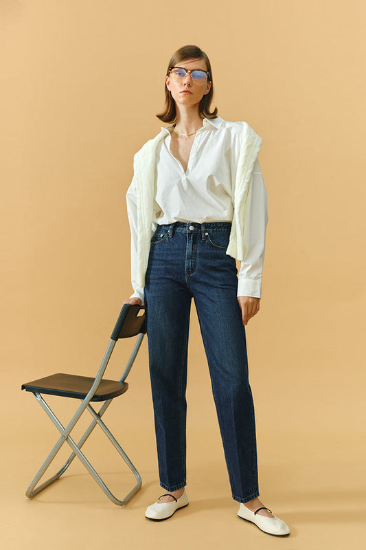 Hey Joanie Fifth Avenue Tapered Jeans, High Rise Ankle Length Petite or Long - FINAL SALE