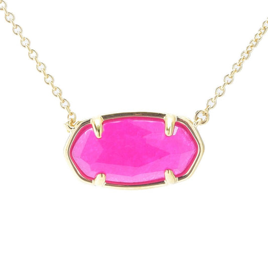 Kendra Scott Gold-tone "Elisa" Choice of Gemstone Necklace