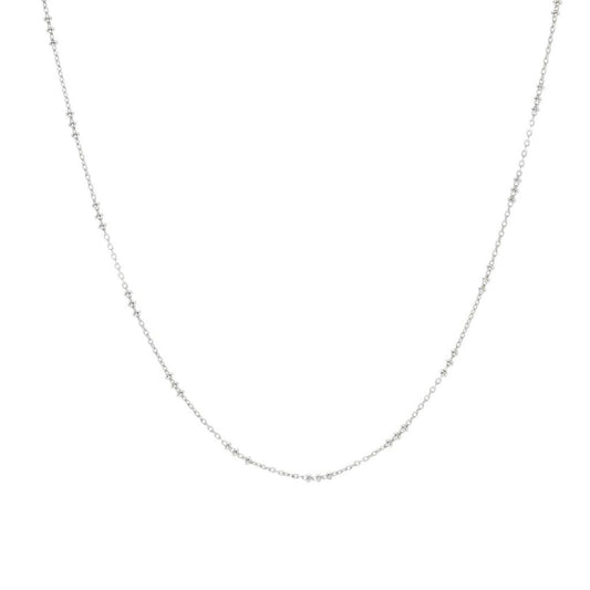Kendra Scott Sterling Silver Polished 18" Satellite Chain Necklace